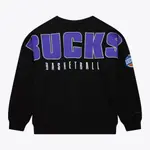 Mitchell Ness Свитшот Mitchell & Ness x NBA Milwaukee Bucks мужской черный - фото 3