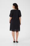Платье KAFFE CURVE Rubia, черный - фото 4