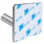 Вешалка для одежды квадратная серебро Kadax, серебряный - фото 4