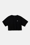 Футболка хлопковая детская SALTON RELAX CROP Vans, черный - фото