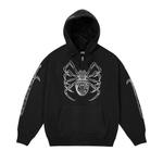 Толстовка Palace TGF Zip Hood, Black - фото