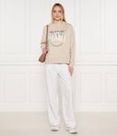 Джемпер макамба Oversize fit Pinko, желтый - фото 2