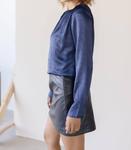 Топ Aleannah в темно-синем цвете ASTR - фото 2