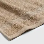 Комплект из 5 хлопковых полотенец 450 г/м2 Basic - El Corte Inglés, бежевый - фото 3