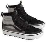 Кроссовки Vans Sk8-Hi Waterproof Insulated 'Grey Black' - фото 2