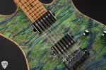 Электрогитара Suhr Modern Roasted Burl Maple - Trans Algae - фото 13