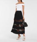 Трикотажное боди ALAÏA, белый - фото 2