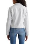 Куртка AG Jeans Robyn Fitted Denim Jacket, белый - фото 2
