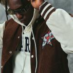 Бейсбольная куртка мужская светло-коричневый Starter - фото 5