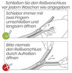 Двустороннее постельное белье REDBEST 206692 2-teilig, зеленый - 155 х 220 см - фото 4