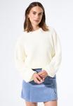 Джемпер Garcia PULLOVERS, Soft Ivory/White - фото