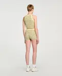 Женские шорты в полоску Sandro, желтый - фото 3