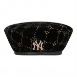 MLB Монограмма Берет из бархата New York Yankees, Black - фото