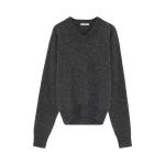 Свитер Lemaire Boxy V Neck Sweater, Grape Melange - фото 2