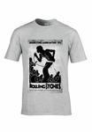 Футболка rockshirts ROLLING STONES AMERICAN TOUR 1972 SILHOUETTE , Grey - фото
