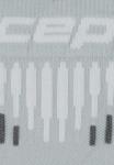 Носки CEP CORE RUN COMPRESSION MERINO MID CUT, Grey White/Grey - фото 3