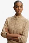 Джемпер Superdry & Co BRUSHED CABLE, Safari Beige Marl/Beige - фото 4