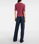 Кашемировый свитер Mia Khaite, Amaranth - фото 3