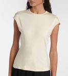 Топ джерси Deca Tove, Cream - фото 5