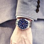 Мужские часы EDIFICE Blue EFV-540D-2A CASIO - фото 5