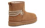 Ботинки зимние UGG WMNS Classic Mini Chains, коричневый - фото 6