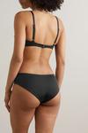 FORM AND FOLD + NET SUSTAIN плавки бикини из переработанного материала, черный - фото