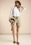 Джинсовые шорты Street One, цвет Mottled Beige - фото 3