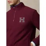 Толстовка Hackett Heritage half zip, красный - фото 6