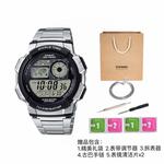 Мужские молодежные черные часы AE-1000WD-1A CASIO - фото 2