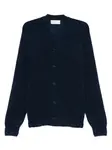 Шерстяной кардиган Universal Works, синий - фото