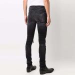 Кожаные джинсы Playboy AMIRI MX1, черные - фото 5