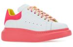 Кроссовки oversized sneakers 'white pink yellow' Alexander Mcqueen, белый - фото 2