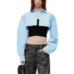 Рубашка Pre styled Two piece Set Alexander Wang, черный/синий - фото 6