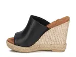 Сандалии Ros Hommerson Kinsley Espadrille на танкетке, черные - фото 3