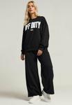 Толстовка Yours Clothing Sweatshirt, Black/Anthracite - фото 2
