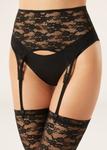 Носки Calzedonia GARTER-EFFECT, Black - фото 4