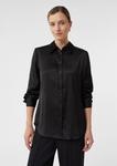 COMMA Рубашка в черном цвете - фото 2
