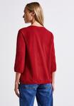 Топ Street One SPLIT NECK, Rot/Red - фото 3