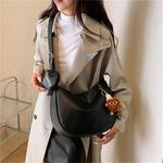 Dusen kangaroo Женская наплечная сумка, Ecru - фото 6