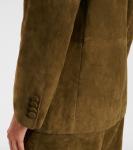 Замшевая куртка Marni, Dep Sage - фото 5