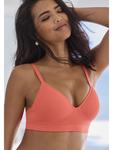 Бюстгальтер пуш-ап LASCANA, оранжевый - фото 4