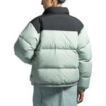 Пуховик унисекс серо-зеленый Vans - фото 7