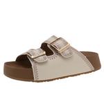 Тапочки-слайды женские Aimilian, Beige - фото