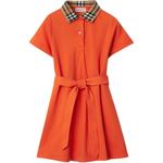 Платье FW24 Melted Denim Kids' Burberry, синий - фото