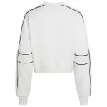Толстовка Karl Lagerfeld Relaxed Crop Piping, белый - фото 2