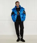 Пуховая куртка regular fit Ea7, синий - фото 2