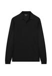 Топ Massimo Dutti MERINO LONG SLEEVE, Black - фото 5