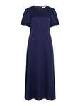 Платье VILA VIEllette, темно-синий - фото