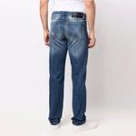 Джинсы Ami Paris Mid rise Slim fit AMIPARIS, синий - фото 4