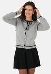 Кардиган LELA REGULAR FIT, Grey - фото 4